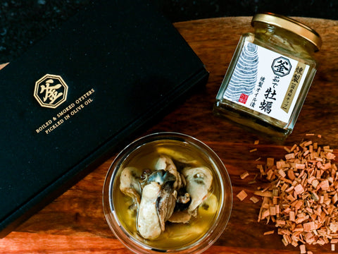 釜茹で牡蠣燻製オイル漬け 155g×3瓶